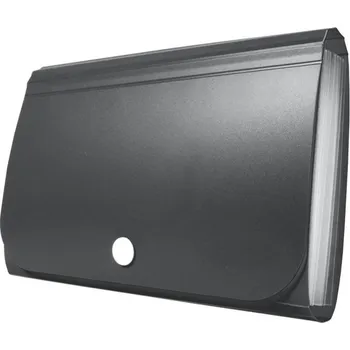 Aktovka na dokumenty Pořadač/Složka na dokumenty A6 se zapínáním na patentku a přihrádkami Tetis