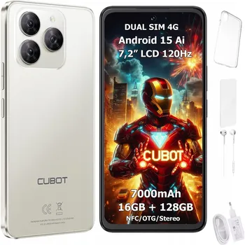 Mobilní telefon Smartphone Cubot Note 60 6 GB / 128 GB 4G (LTE) šedý
