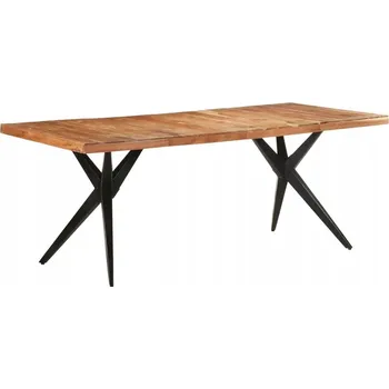 Jídelní stůl Kuchyňský stůl Shumee obdélníkový akácie 200 x 90 x 76 cm