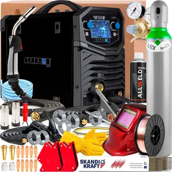 Svářečka Svářečka SPARTUS EASYMIG 317 DP 400V 300A TIG LIFT Synergie DUAL PULS MMA