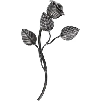 Zábradlí růže RU102 - kovaný polotovar 240 x 140 mm
