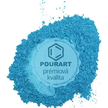 PourArt Metalický prášek DK405 Pearl Cerulean Blue 10g