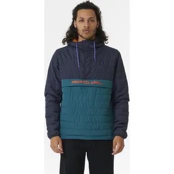 Pánská casual bunda Bunda Rip Curl SEARCH ANORAK PUFFER Purple Night velikost M