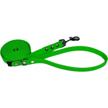 Vodítko pro psa Vodítko tréninkové voděodolné biothane hexa zeleň neonová 5 m