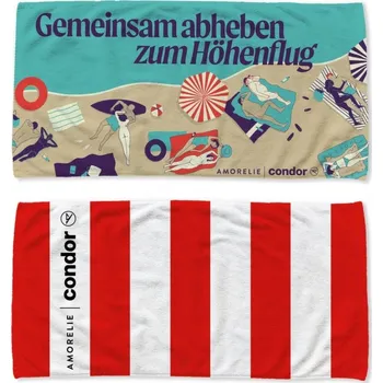 Ručník Amorelie Condor - rychleschnoucí ručník z mikrovlákna, šedý