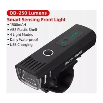 Cyklosvítilna Rockbros přední světlo na kolo 24510001001