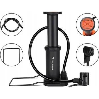 pumpička Nožní pumpa Azaris PUMPIČKA NA KOLO ČERNÁ