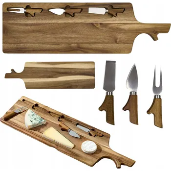 Kuchyňské prkénko Prkénko na krájení sýrů HowHomely dřevěné 1 ks