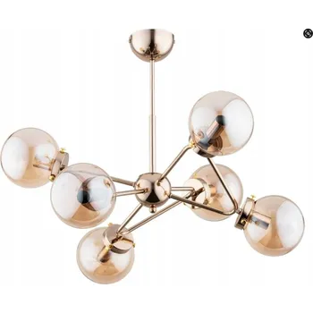 Stropní svítidlo TRYMER 6x40W zlaté Alfa 63073 koule