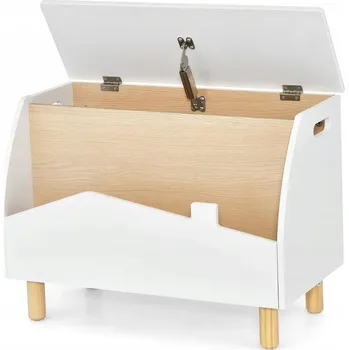 Knihovna Regál Costway 60 x 30 x 44 cm bílý