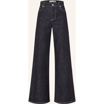 Dámské džíny Marni Dámské Džíny Se Širokými Nohavicemi, wsb99 blublack, 36