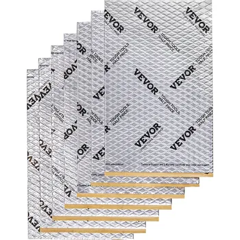 VEVOR Zvuková izolace do auta GYDPZLBDJXJ5LXCK9V0 1,3 mm 24,89 x 39,88 cm 47 ks