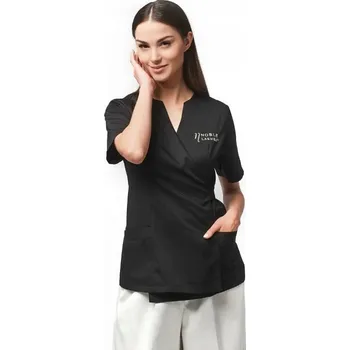 Kuchyňská zástěra Kosmetická zástěra Noble Lashes vel. XL, černá