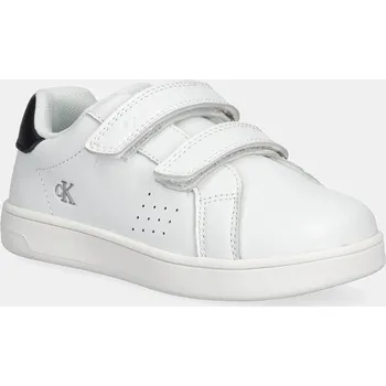 Dívčí tenisky Dětské sneakers boty Calvin Klein Jeans V1X9.82074 bílá 00X, EUR 22