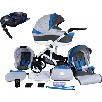 Kočárek Kočárek 4v1 Babe boss Dětský kočárek CR7, grafitový