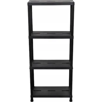 Dílenský regál Plastový skladový regál Oct 138 x 60 x 30 cm max 20 kg na polici