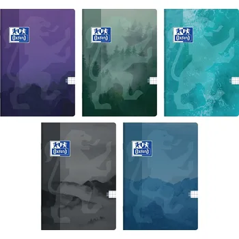 Sešit Sešit A5 s linkami Oxford, 32 listů, měkká obálka, vícebarevný