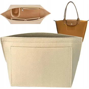 Kabelka Organizér, vložka do dámské kabelky M béžová, pro Longchamp