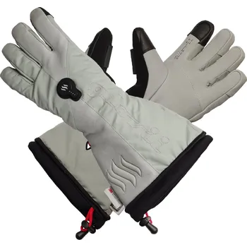 Vyhřívané lyžařské rukavice z kůže Glovii L