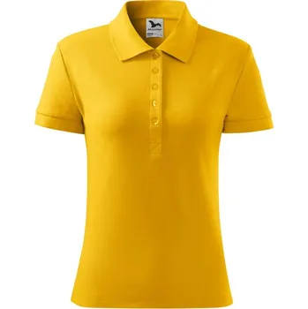 Dámské tričko Cotton polokošile dámská žlutá L