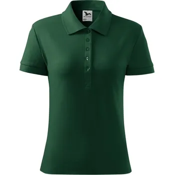 Dámské tričko Cotton polokošile dámská XL dark green