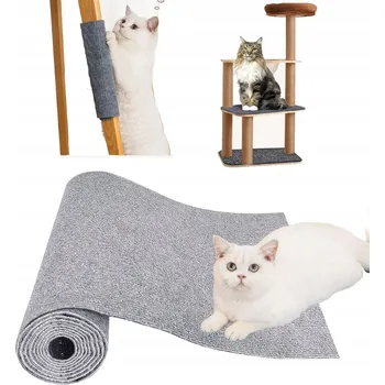 SAMOLEPICÍ ROHOŽKA NA ŠKRÁBÁNÍ PRO KOČKY STŘÍHATELNÁ 200X40 NA POHOVKU