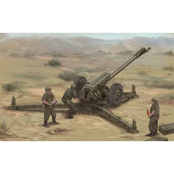Modelářství Soviet D-30 122mm Howitzer - Late Version - Trumpeter 02329