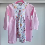 Dívčí šaty PRINCEZNY s růžovou Velikost: 92