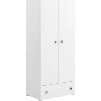 Šatní skříň Skříň Kobi GOAL 80 x 177 x 50 cm bílá