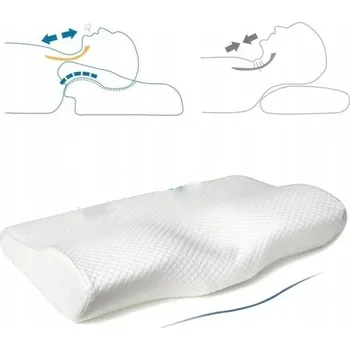 Polštář ORTOPEDICKÝ POLŠTÁŘ PROFILOVANÝ PRO SPANÍ PAMĚŤOVÁ PĚNA PRO NÁROČNÉ