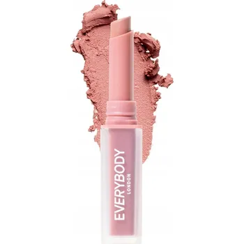 Rtěnka Everybody London matná saténová rtěnka Velvet Matte Pink Beige