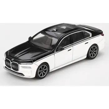 autíčko BMW i7 xDrive60 LHD 1:64 blister pack - MiniGT BMW i7 - kovový model