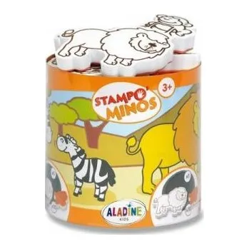 Dětské razítko Razítka Aladine se zvířátky Savannah 10 kusů