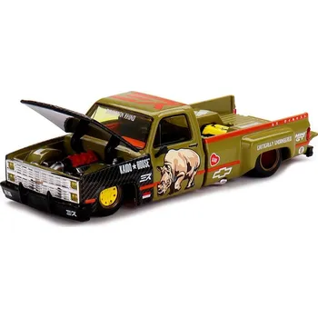 autíčko MiniGT Chevrolet Silverado “Sumatran Rhino” KAIDO x MIZU Diecast 1:64 - MiniGT/Kaido Works Chevrolet Silverado - kovový model