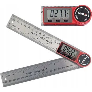 Úhloměr Yato YT-71003 Elektronický úhloměr 200 mm