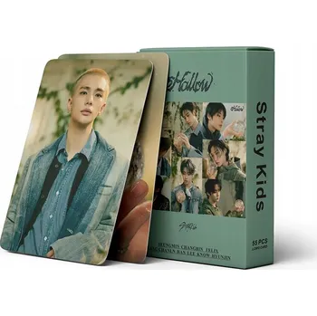 Obraz PLAKAT NOWEGO ALBUMU, ZDJĘCIA, KARTA LOMO STRAY KIDS