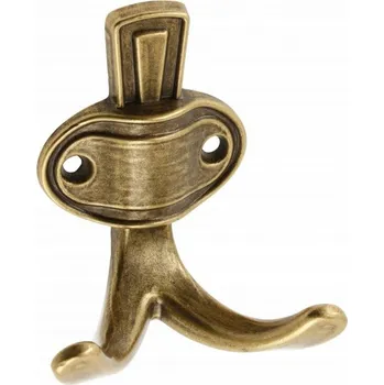 Věšák VĚŠÁK WZ-CORUNA-M-04 ANTIQUE MOSAZ