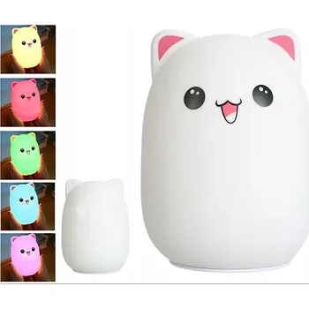 Lampička Noční lampa Rozz bílá