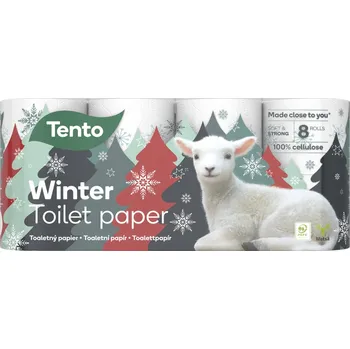 Toaletní papíry Tento suchý papír bez zápachu 8 ks