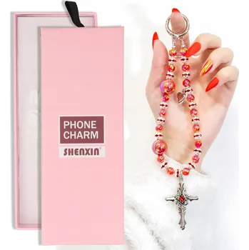 PŘÍVĚSEK NA KLÍČE STRAP Rychloupínací závěska na telefon, klíče, batoh, penál - DUCH