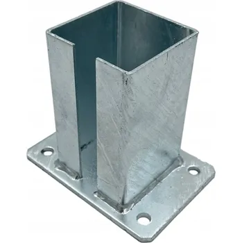 Příslušenství pro plot PATKA / ZÁKLADNA PRO SLOUPEK BRÁNY, VRATEK 100x100 mm