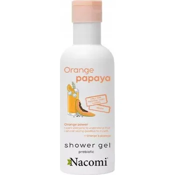 Sprchový gel Nacomi Shower Gel sprchový gel Pomeranč a papája 300 ml