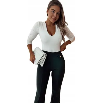 Dámské legíny HO-9617 ZELENÉ DÁMSKÉ TREKINGOVÉ LEGÍNY S/M - 37