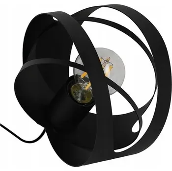 Lampička Stolní lampa Lampex MOLLY, čirá/černá, 60 W