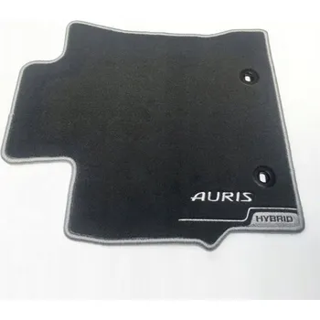 autokoberec TOYOTA AURIS VELUROVÉ KOBERCE ČERNÉ OE PW210-02000