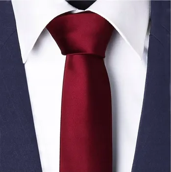 Kravata GREG úzká červená kravata