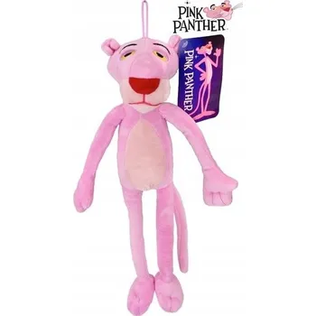 plyšák PLYŠÁK RŮŽOVÝ PANTER PLYŠOVÝ, PŘÍJEMNÝ NA DOTEK 40 cm PLYŠOVÝ MAZLÍČEK PŘÍTULNÍČEK