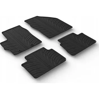 autokoberec Gumové autokoberce Gledring 4 ks