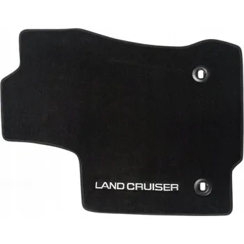 autokoberec VELUROVÉ ČERNÉ KOBERCE DO AUTA TOYOTA LAND CRUISER, ORIGINÁLNÍ DÍL OE PW210-60030