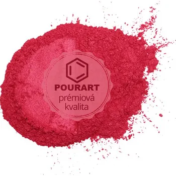 PourArt Metalický prášek DK4625 Pearl Punch Red 10g